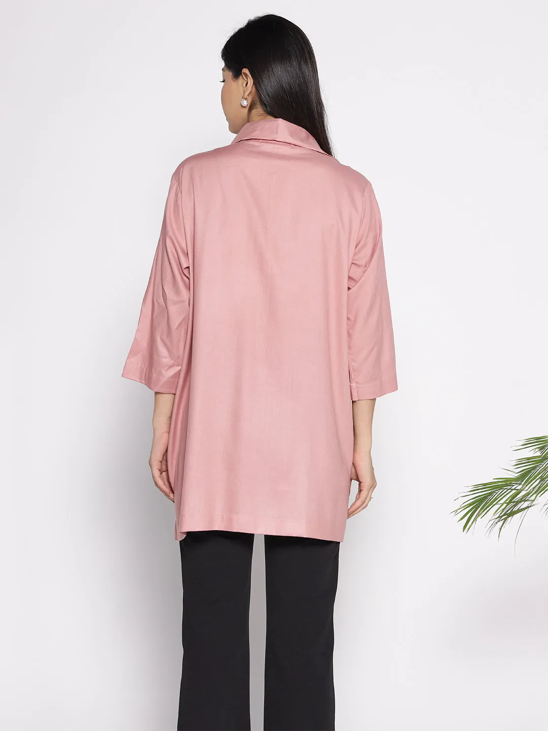 Blush Rayon ShirtTop - Azucena