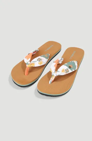 Ditsy Sun BLOOM™ Sandals | White Bluemchen