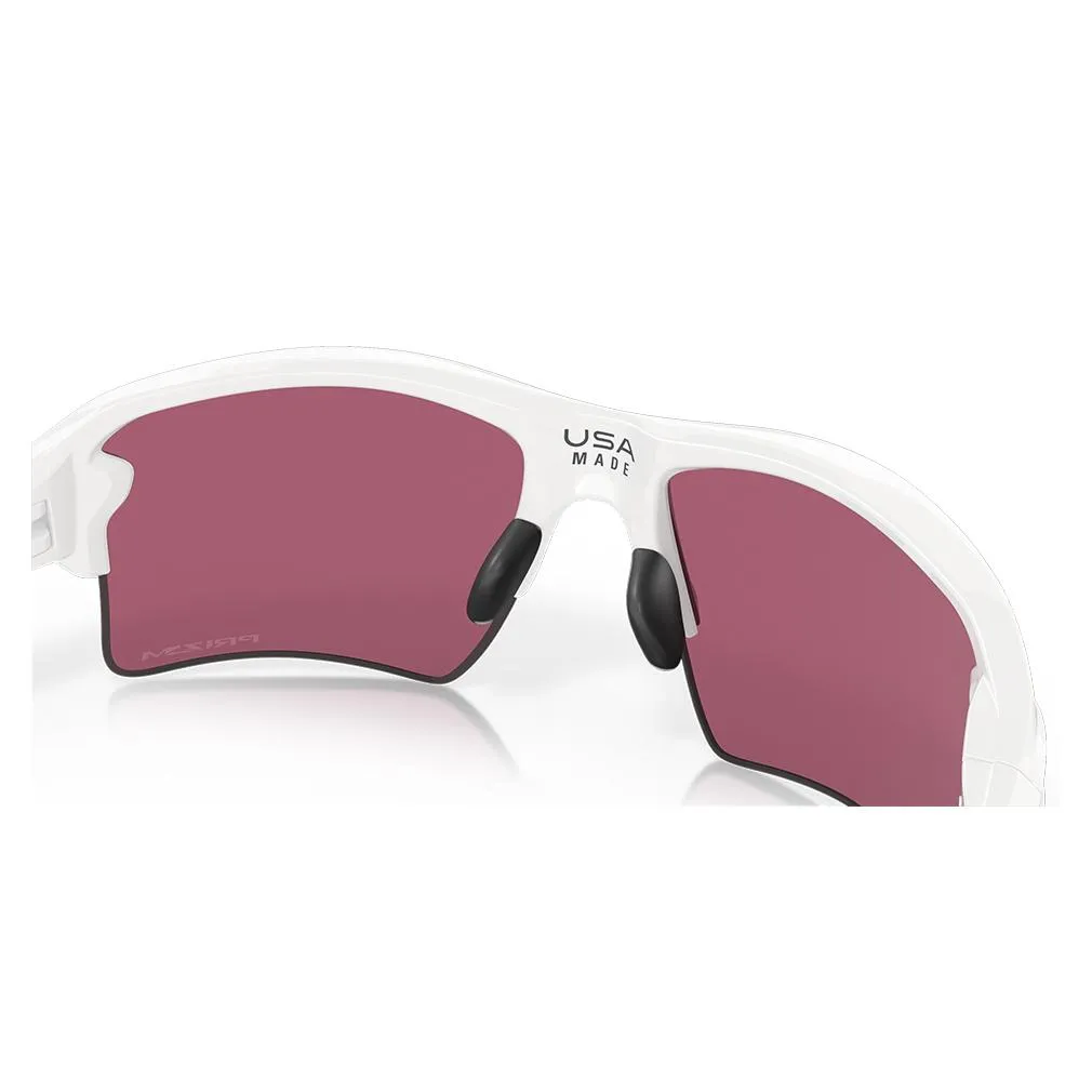 Flak® 2.0 XL Sunglasses Polished White and Prizm Field