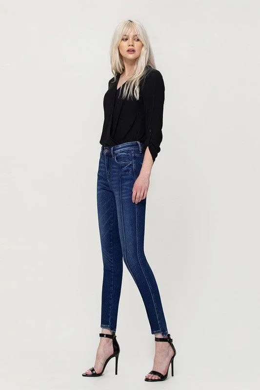 Flying monkey high rise ankle skinny