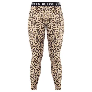 Freya Power Sculpt Exercise Leggings Leopard Print