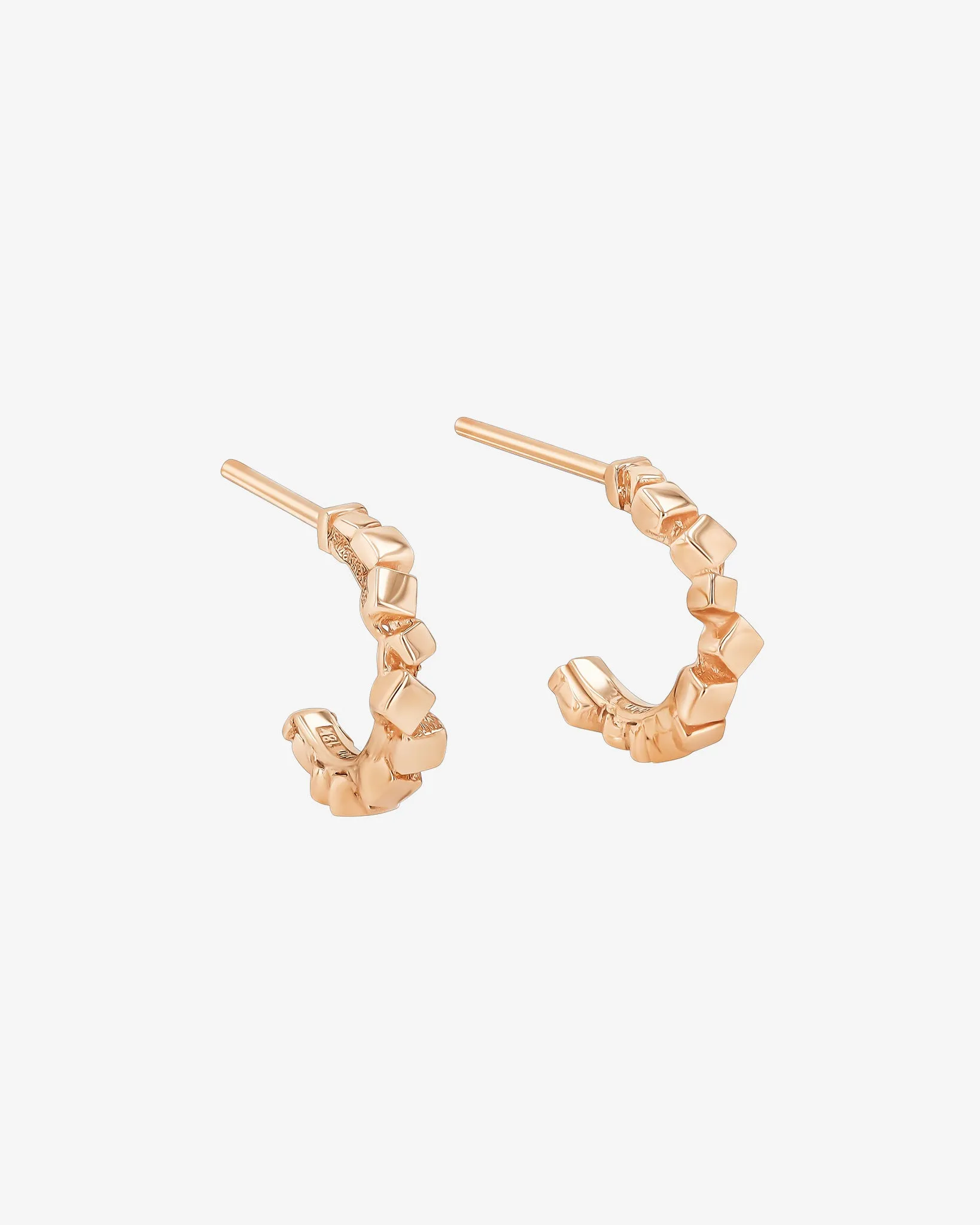 Golden Mini Hoops