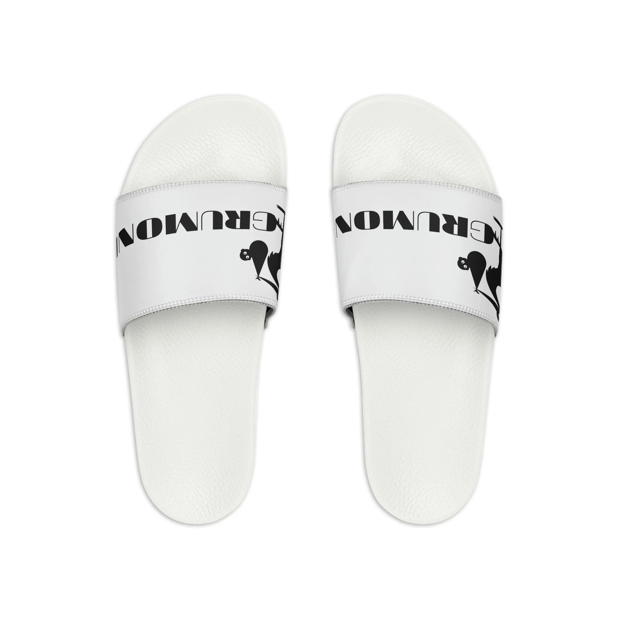 GRUMONH - Men's Slide Sandals White