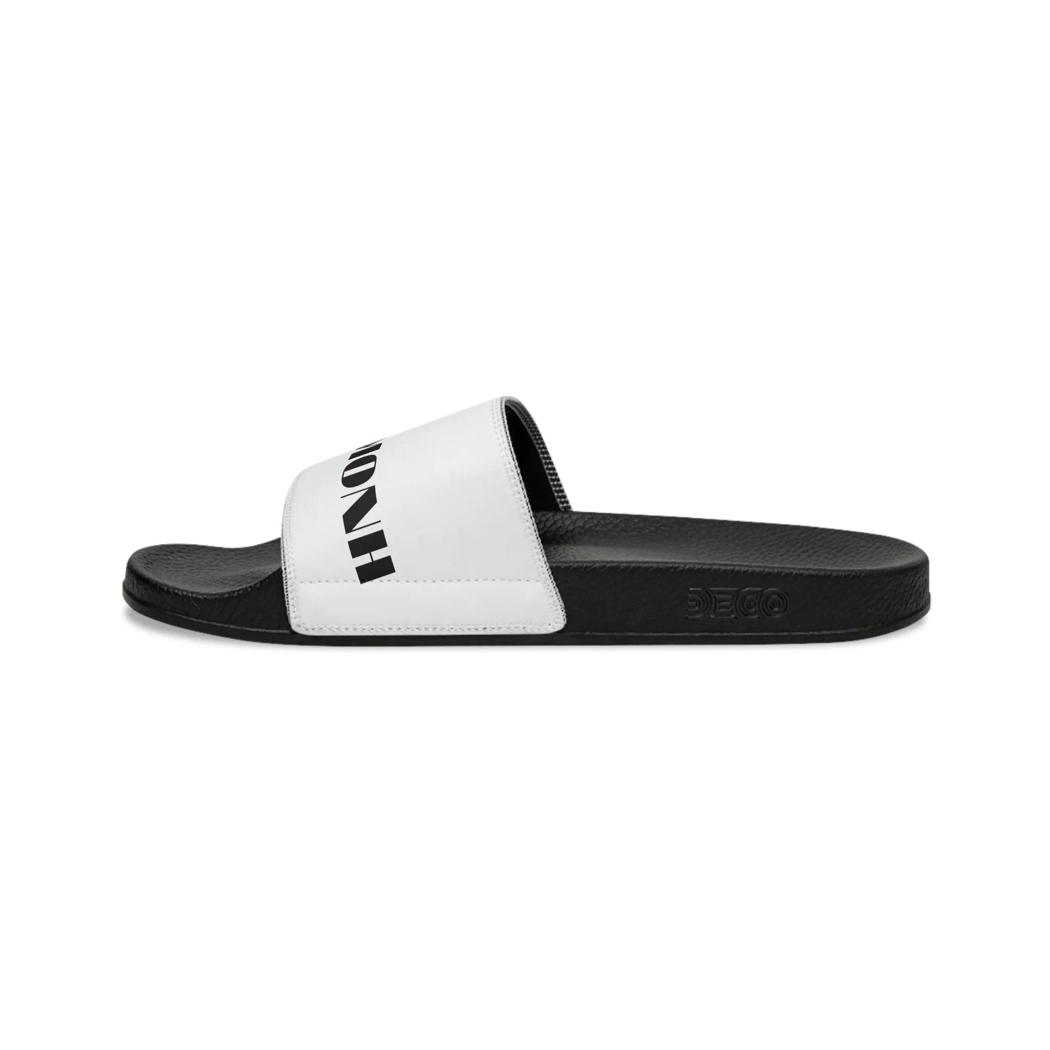 GRUMONH - Men's Slide Sandals White