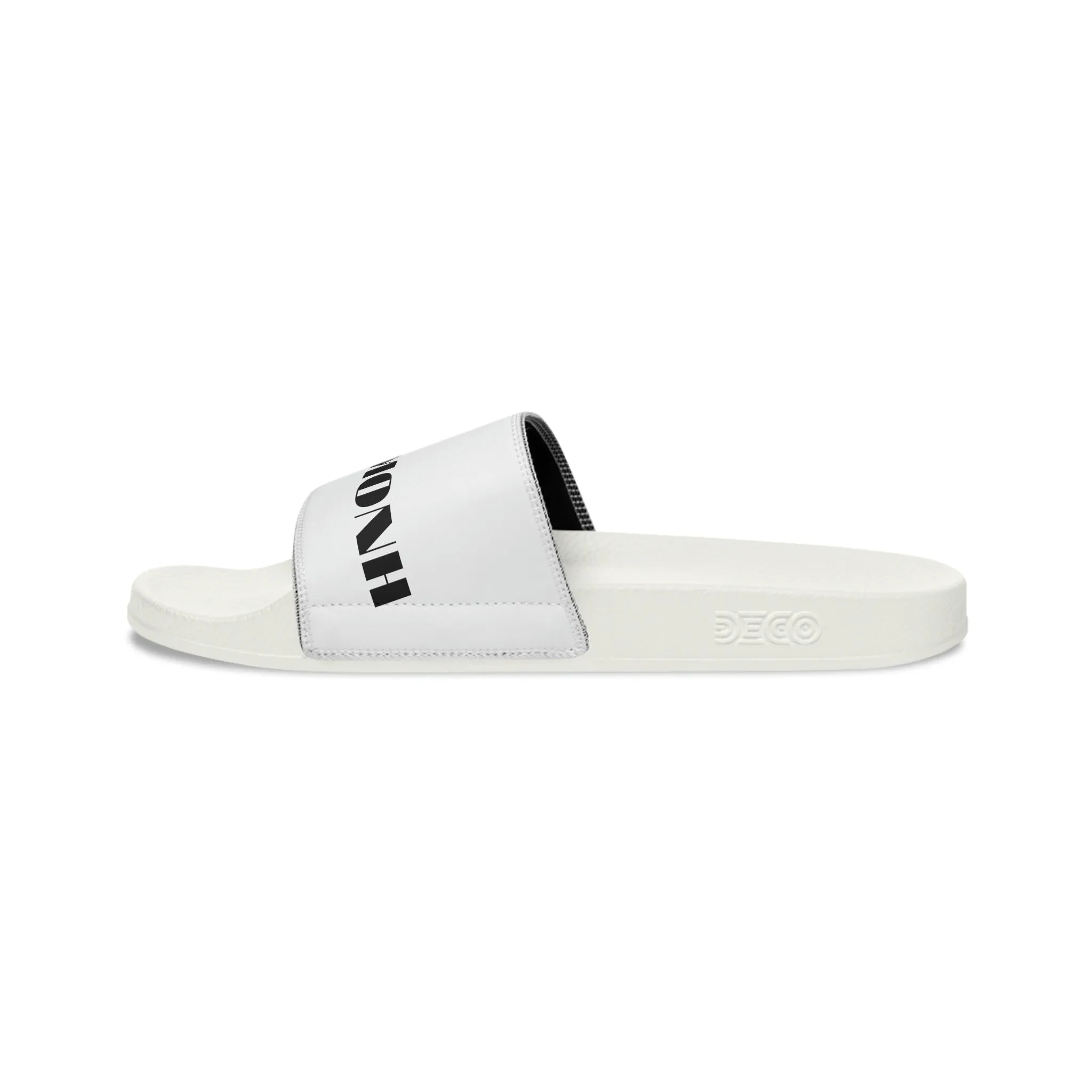 GRUMONH - Men's Slide Sandals White