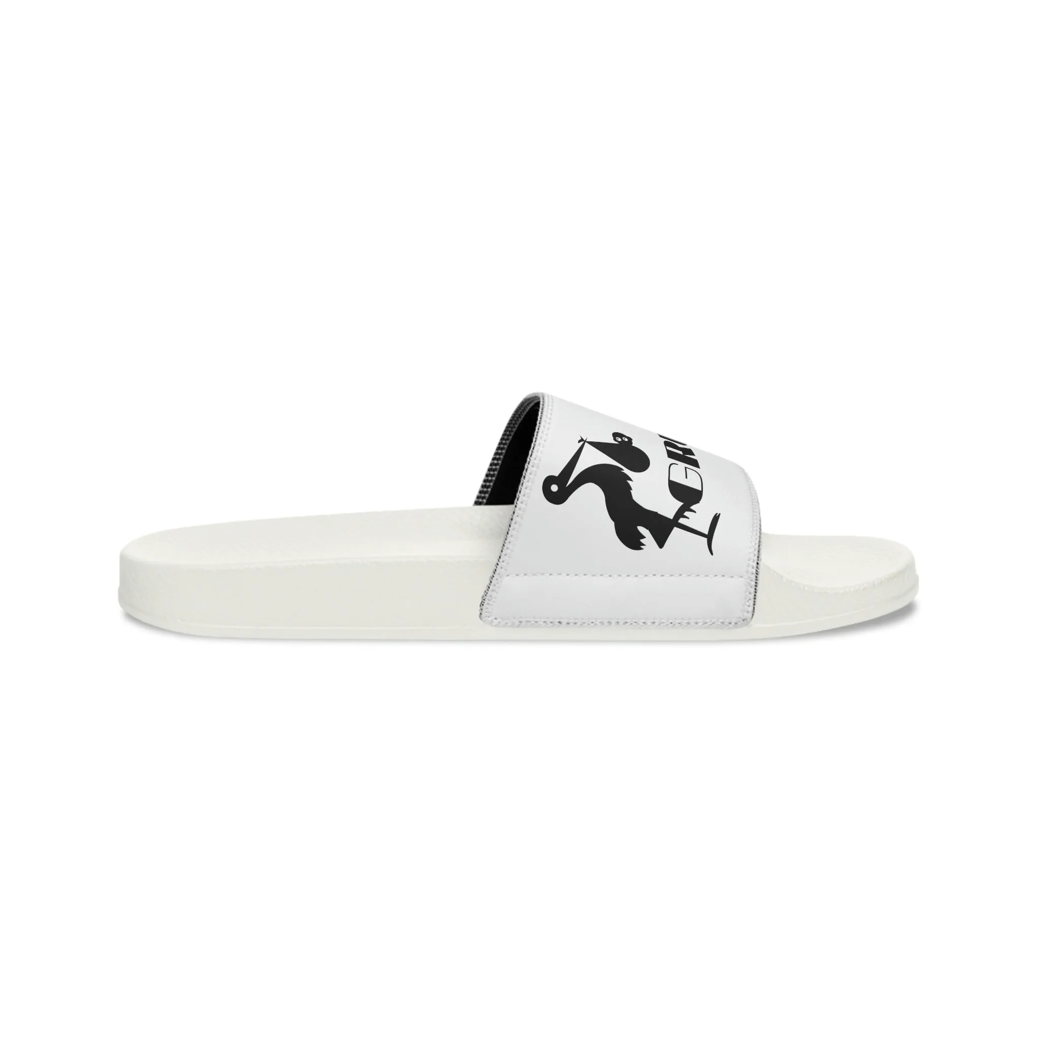 GRUMONH - Men's Slide Sandals White