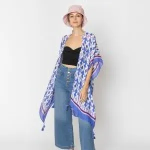 JUD114 - GEOMETRIC KIMONO