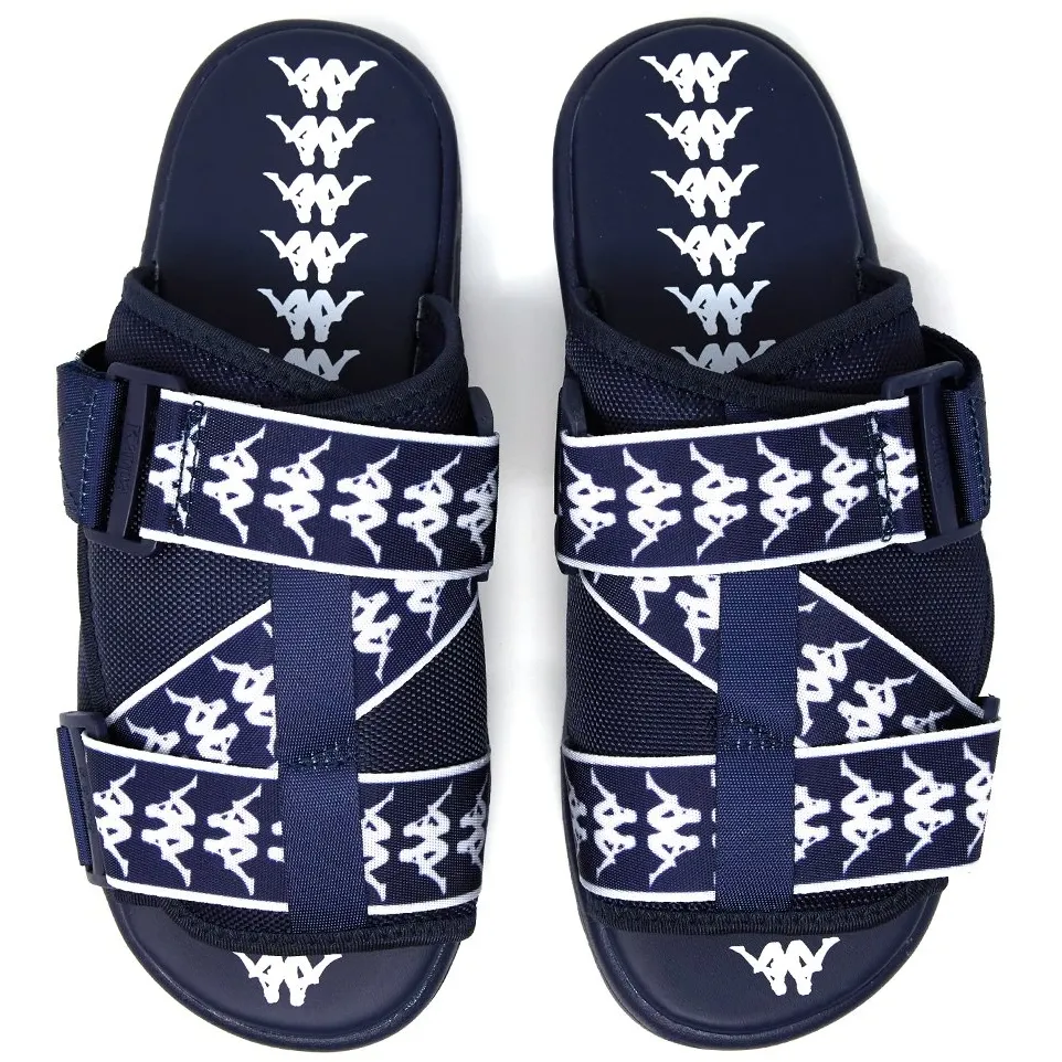 Kappa 222 Banda Mitel 1 Sandals - Blue Marine / White