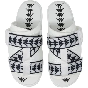 Kappa Banda Mitel 1 Sandals - White / Black