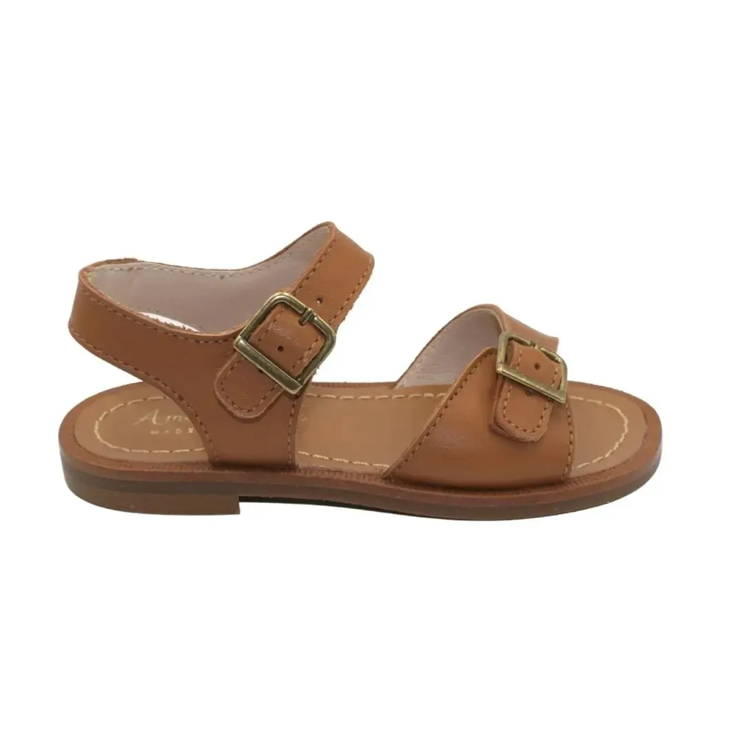 Leo- Tan Leather Sandals