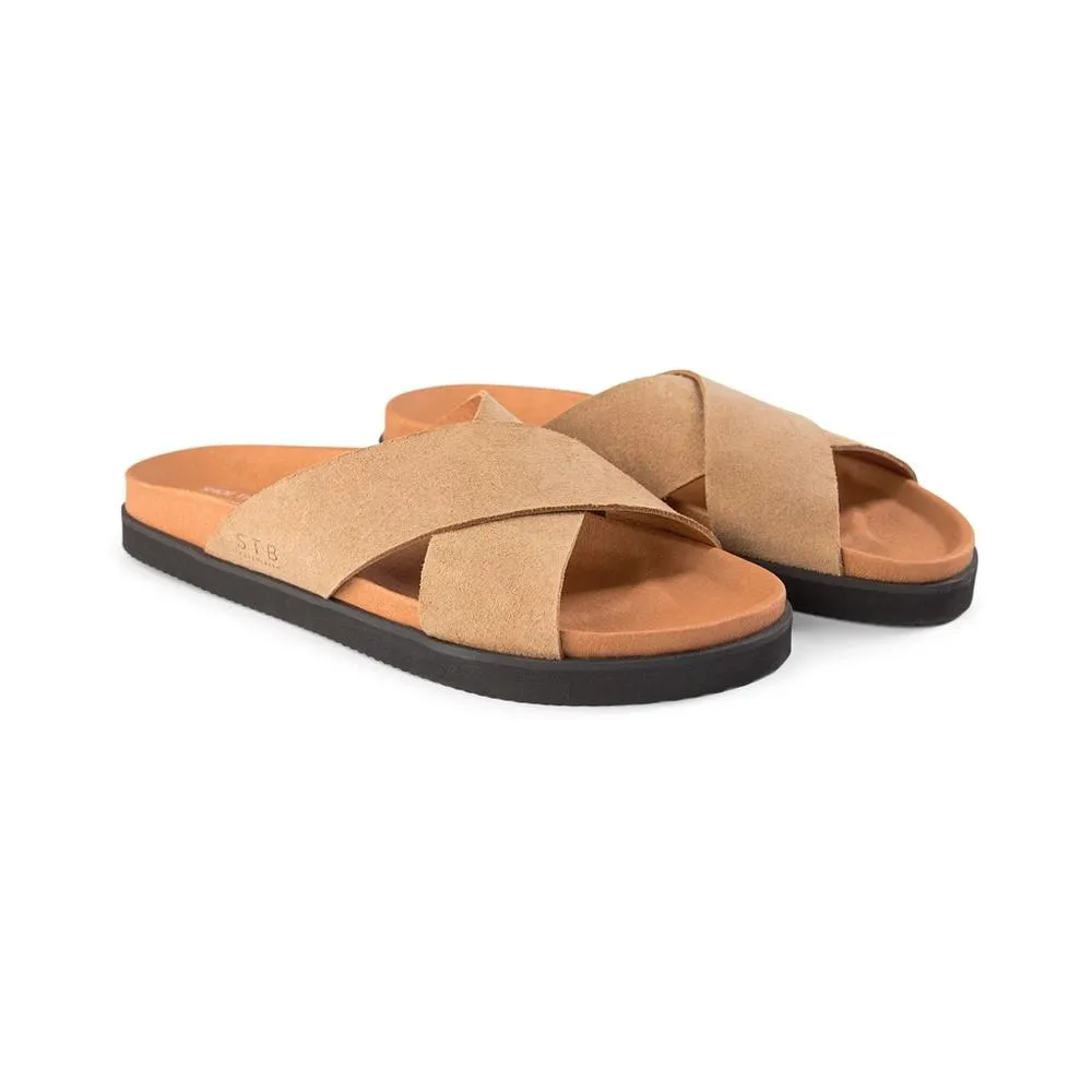 Luma sandal suede - SAND