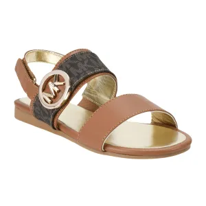 Michael Kors Sydney Kenzie Brown Sandals