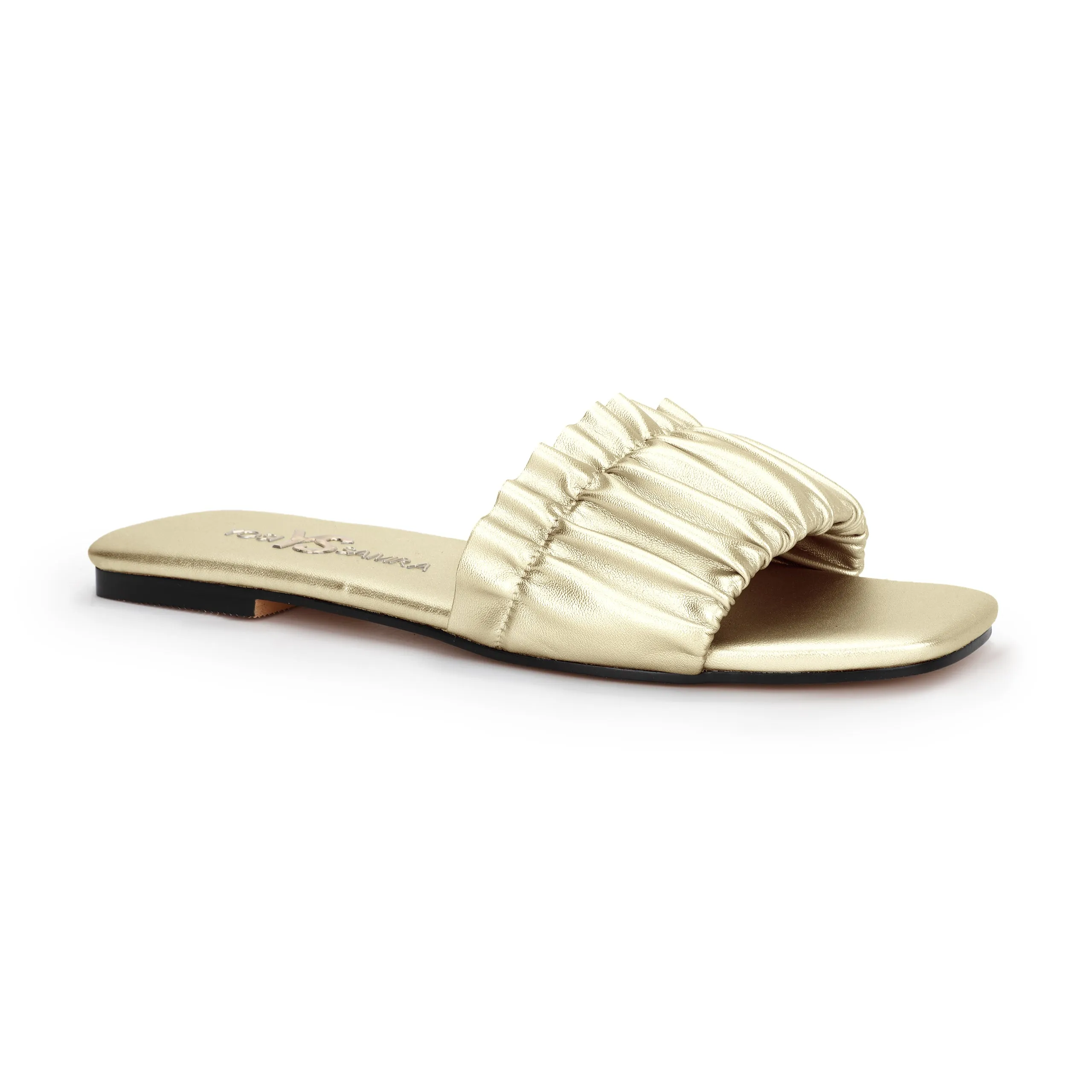 Nyla Slide in Gold