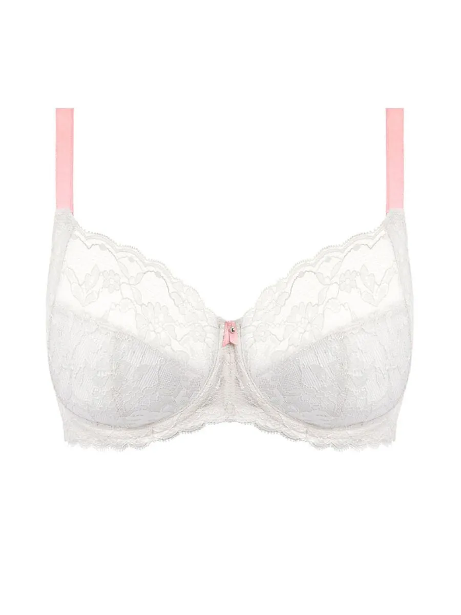 Offbeat Side Support Bra - White