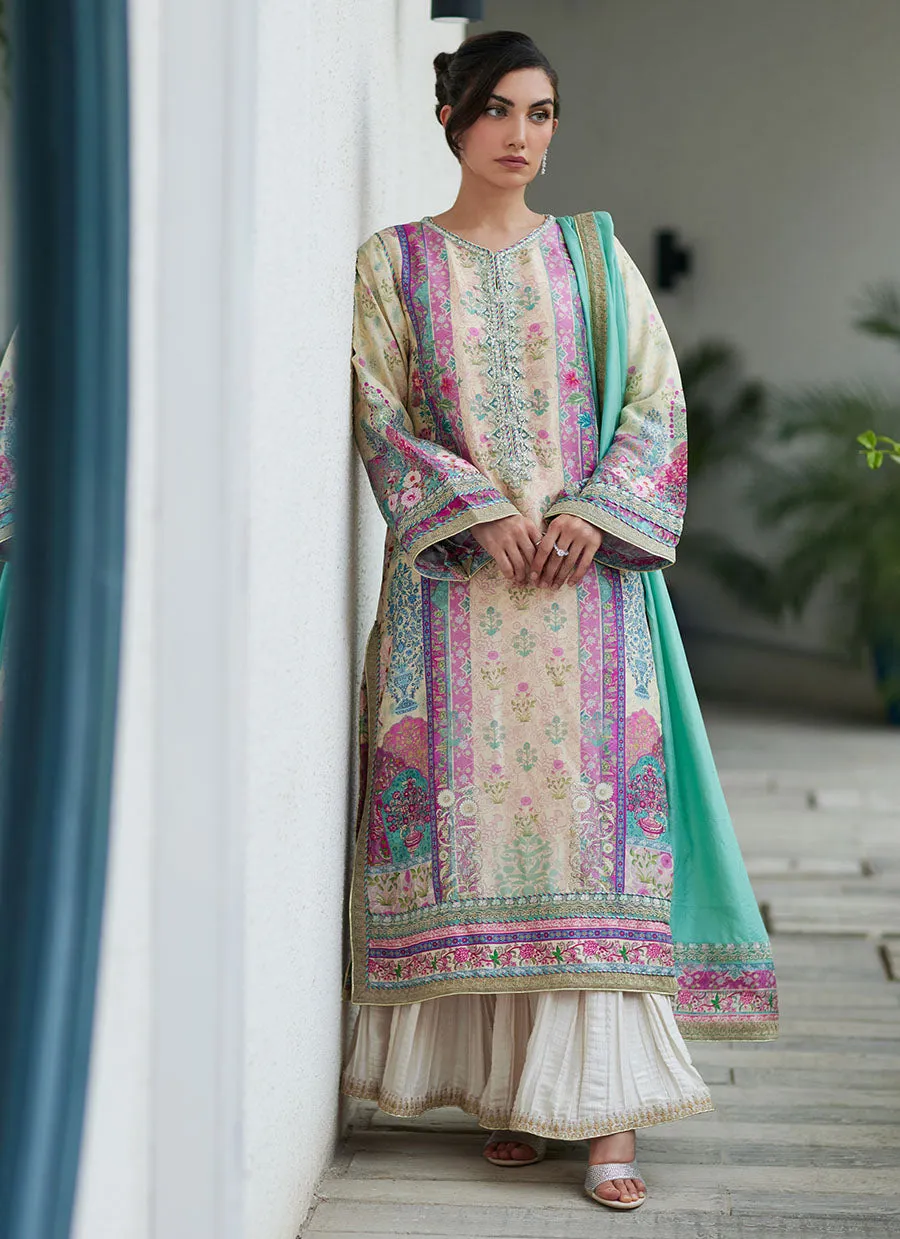 Rima Shirt And Dupatta