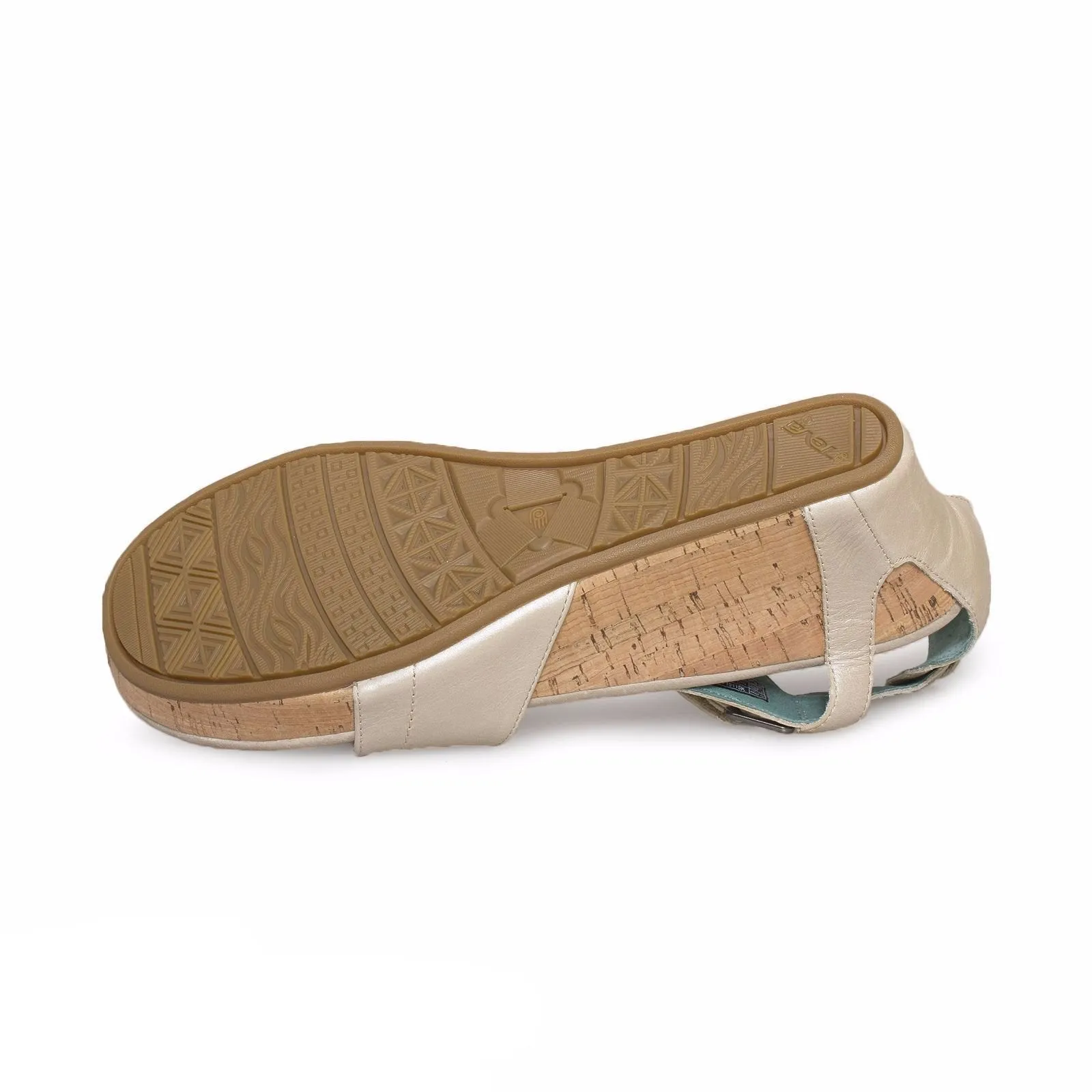 Teva Capri Wedge Pearlized Ivory Sandals