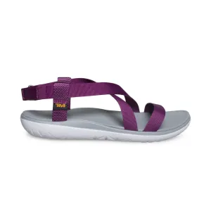 Teva Terra Float Livia Dark Purple Sandals - Women's