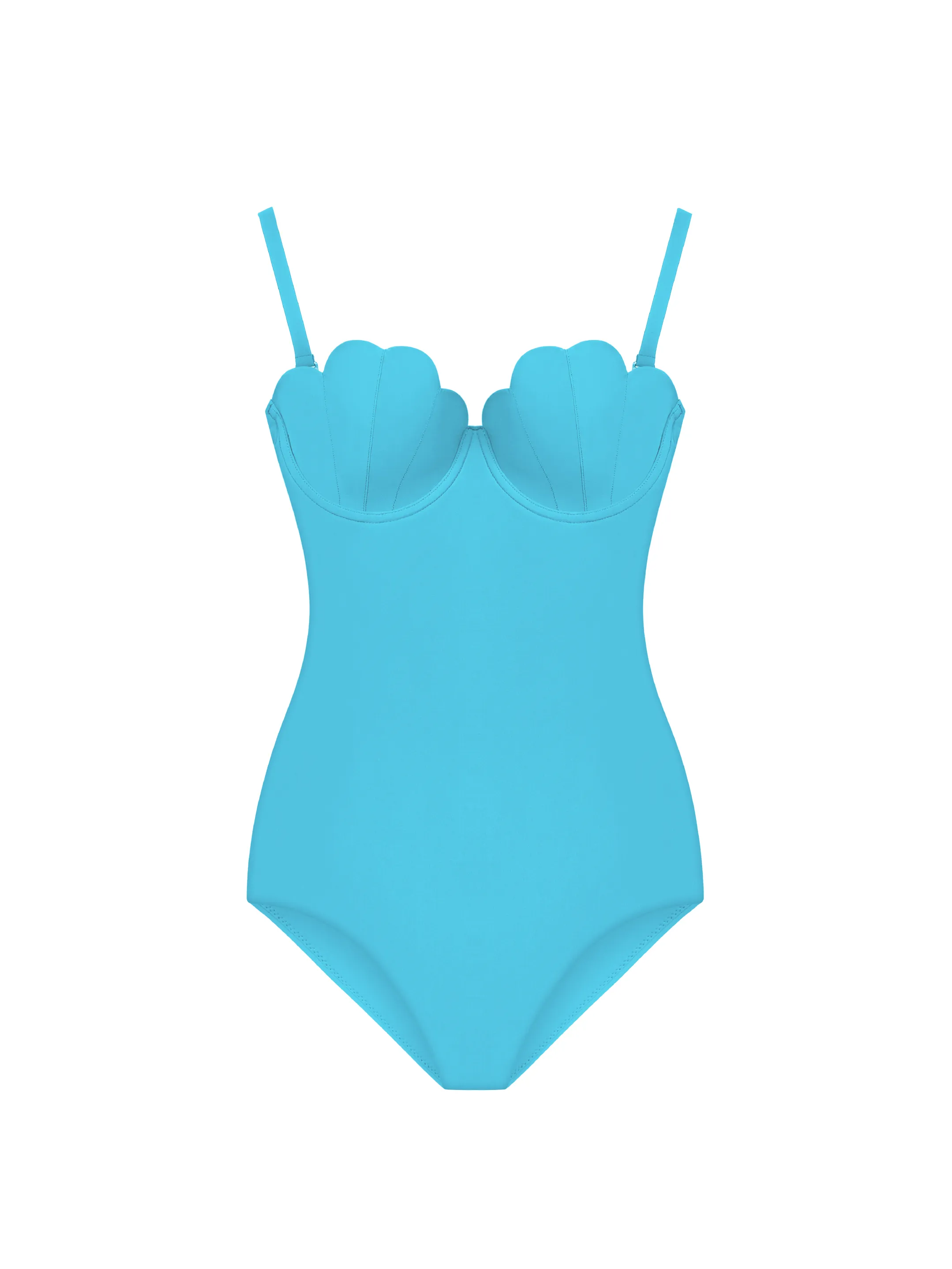 The Contour Swimsuit - Aqua