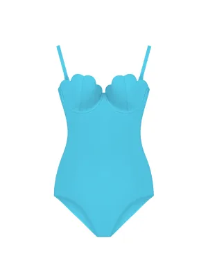 The Contour Swimsuit - Aqua